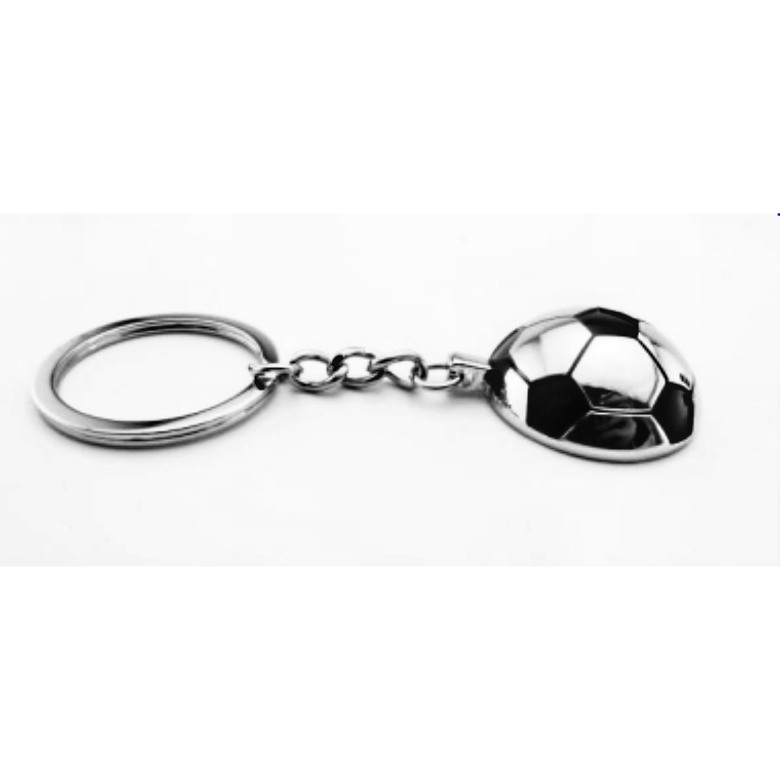 Metal Soccer Keychain-3